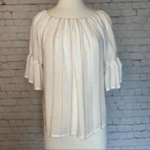 Olivaceous Boho Top